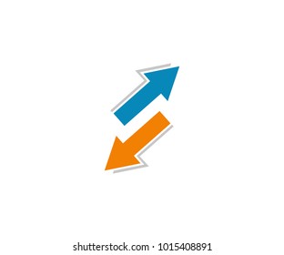 Point Arrow Icon Vector