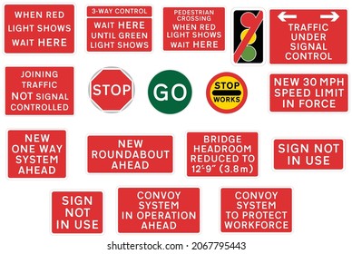 Point beyond which vehicular traffic must not proceed when required to stop, where there is a road junction, road signs in the United Kingdom
