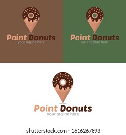 Point Donuts Logo for your design