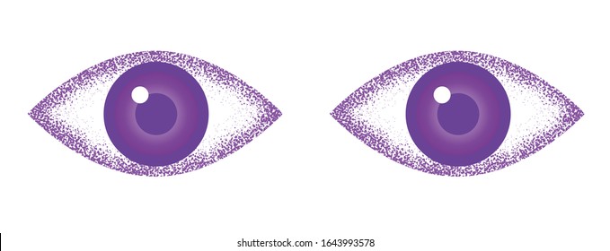 Point drawing touch - Mysterious eyes image