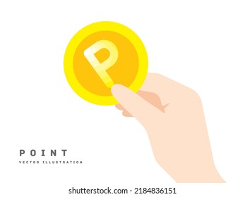 Point and hand Vector illustration