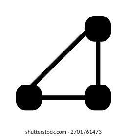 Ilustración de diseño de símbolo de Vector de icono de punto