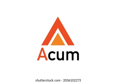 Point letter A logo. A letter design vector for a company.