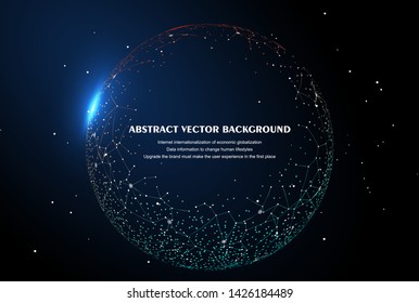 point and line composed world map,representing the global,Global network connection,international meaning.