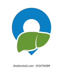 Point Liver logo vector template, Creative Liver logo design concepts