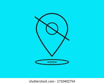 point location icon vector EPS 10