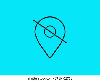 point location icon vector EPS 10