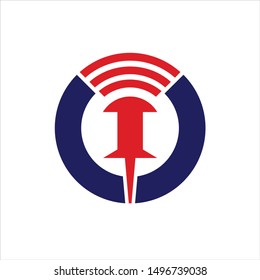 Point Logo. Pinned  Symbol. Icon Vector Eps 10.