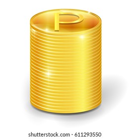 Point medal coin icon