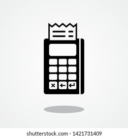 Point of Sale Icon with Gray Shadow