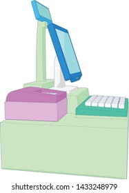 Point of Sale POS System for Store Management Perspective View 2