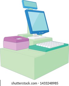 Point of Sale POS System for Store Management Perspective View 4