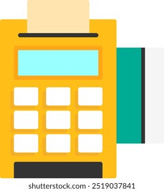 Point of sale (POS) Vector Icon Design Symbol