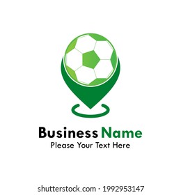 Point sport logo template illustration