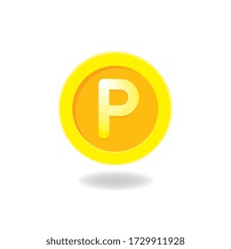 point symbol mark flat illustration icon