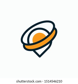 Point Twister Abstract Creative Modern Icon Logo