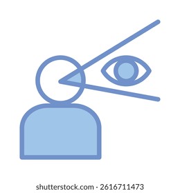 Point Of View Icon Element For Design