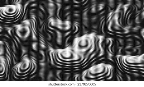 Point Wave Noise Texture Abstract Dot Stock Vector (Royalty Free ...