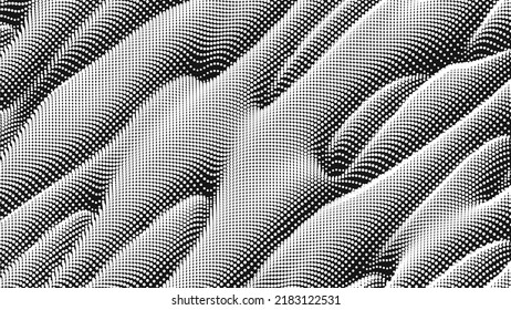 Point Wave Noise Texture Abstract Dot Stock Vector (Royalty Free ...