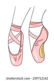 Pointe shoes