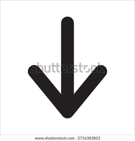 Up pointed arrow icon. Upward arrow icon symbol. Vector icon bold line design. Symbol of back and backward.