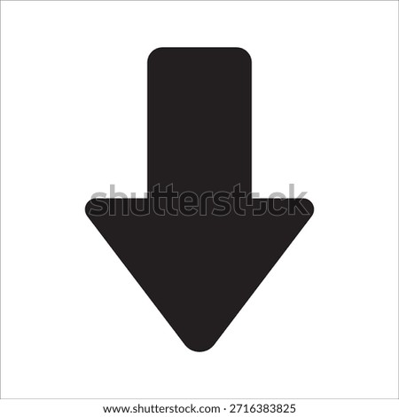 Up pointed arrow icon. Upward arrow icon symbol. Vector icon flat design. Symbol of back and backward.