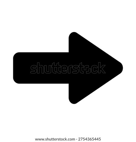 Up pointed arrow icon. Upward arrow icon symbol. Vector icon flat design. Symbol of back and backward.