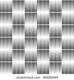 Pointed lines repeatable, seamless pattern