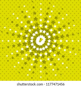 pointed stars background wallpaper design