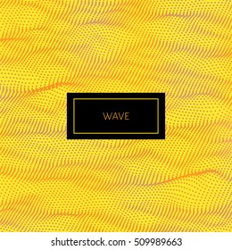 Pointed vector waves. Abstract background. Elegant Background for your business design.
