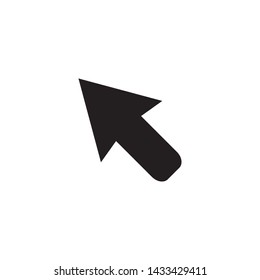 pointer arrow icon design template. Trendy style, vector eps 10