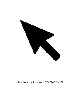 pointer arrow icon design vector template