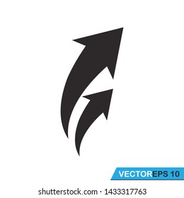 pointer, arrow icon vector design template