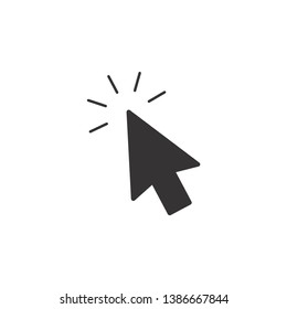 Pointer Arrow Icon Vector Illustration