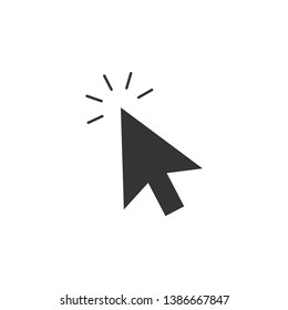 Pointer Arrow Icon Vector Illustration