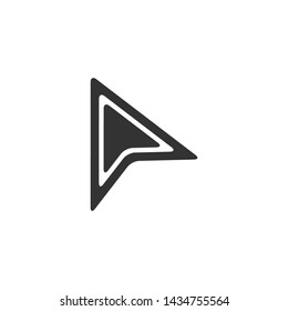 Pointer Arrow Icon Vector Illustration