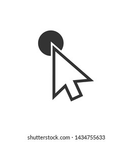 Pointer Arrow Icon Vector Illustration