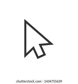 Pointer Arrow Icon Vector Illustration