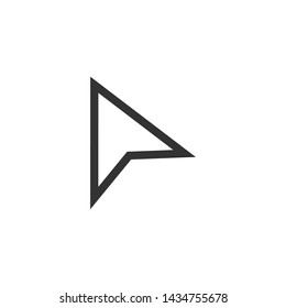 Pointer Arrow Icon Vector Illustration