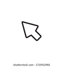 Pointer Arrow Icon Vector Illustration