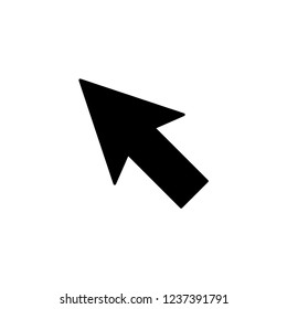 Pointer Arrow Icon Vector Logo Template