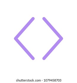 Pointer, arrow in modern flat style. Arrow button isolated on white background. Symbol for web design, site, app, UI.