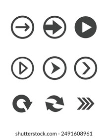 Pointer, arrow sign stock illustration