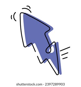 Pointer Buttons Hand Drawn Icon