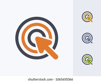 Pointer Click - Composite Icons. A professional, pixel-aligned icon.