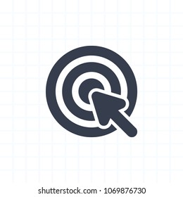 Pointer Click - Segment Icons. A professional, pixel-aligned icon.