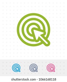 Pointer Click - Zap Icons. A professional, pixel-aligned icon.