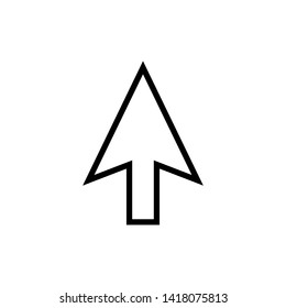 Pointer Cursor Arrow Icon Vector Design Illustration