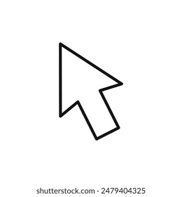 Pointer Cursor Icon Ideal for Digital Navigation and Interfaces