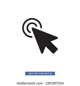 Pointer cursor icon vector illustration